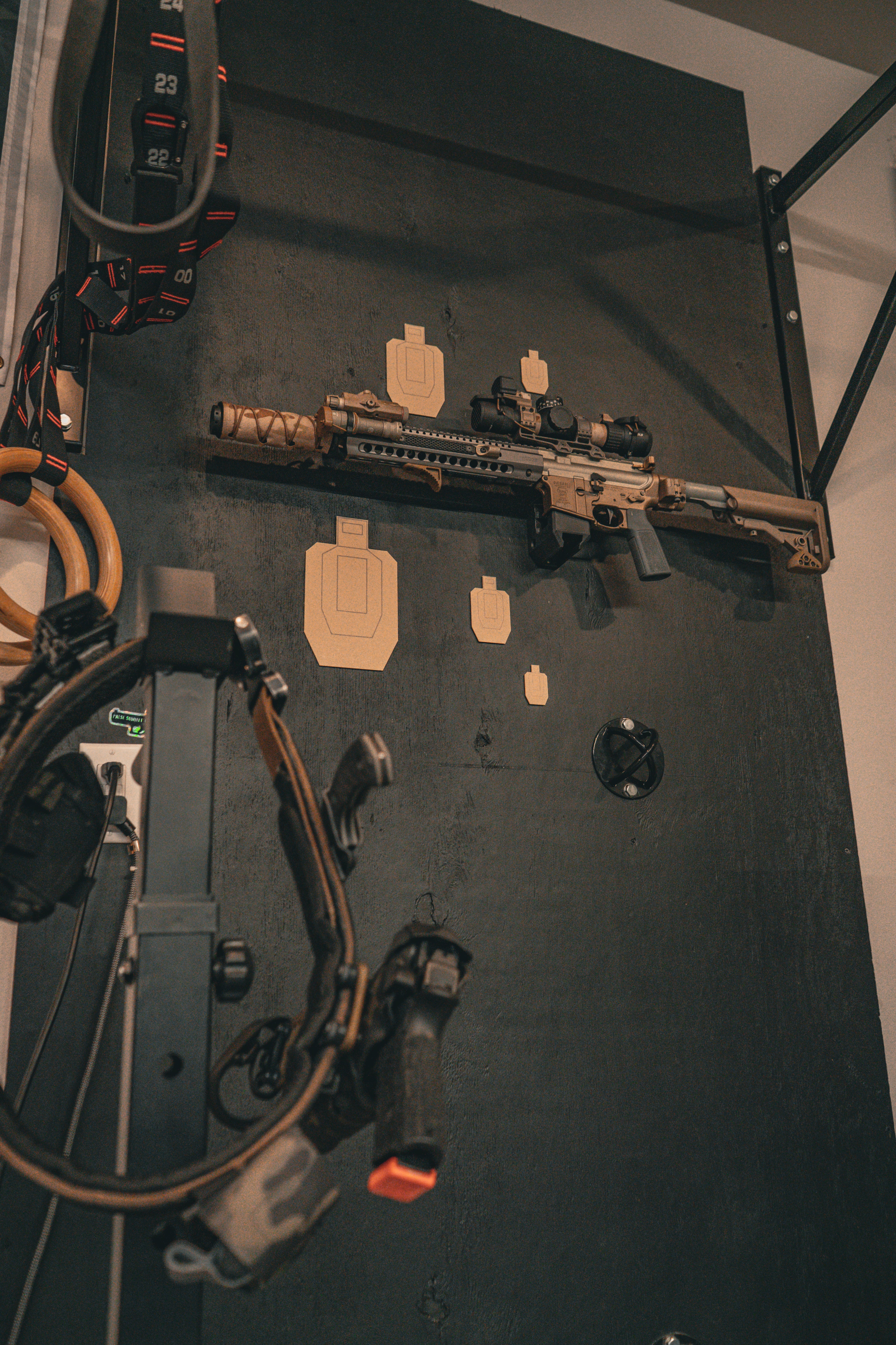IPSC dry fire target SET