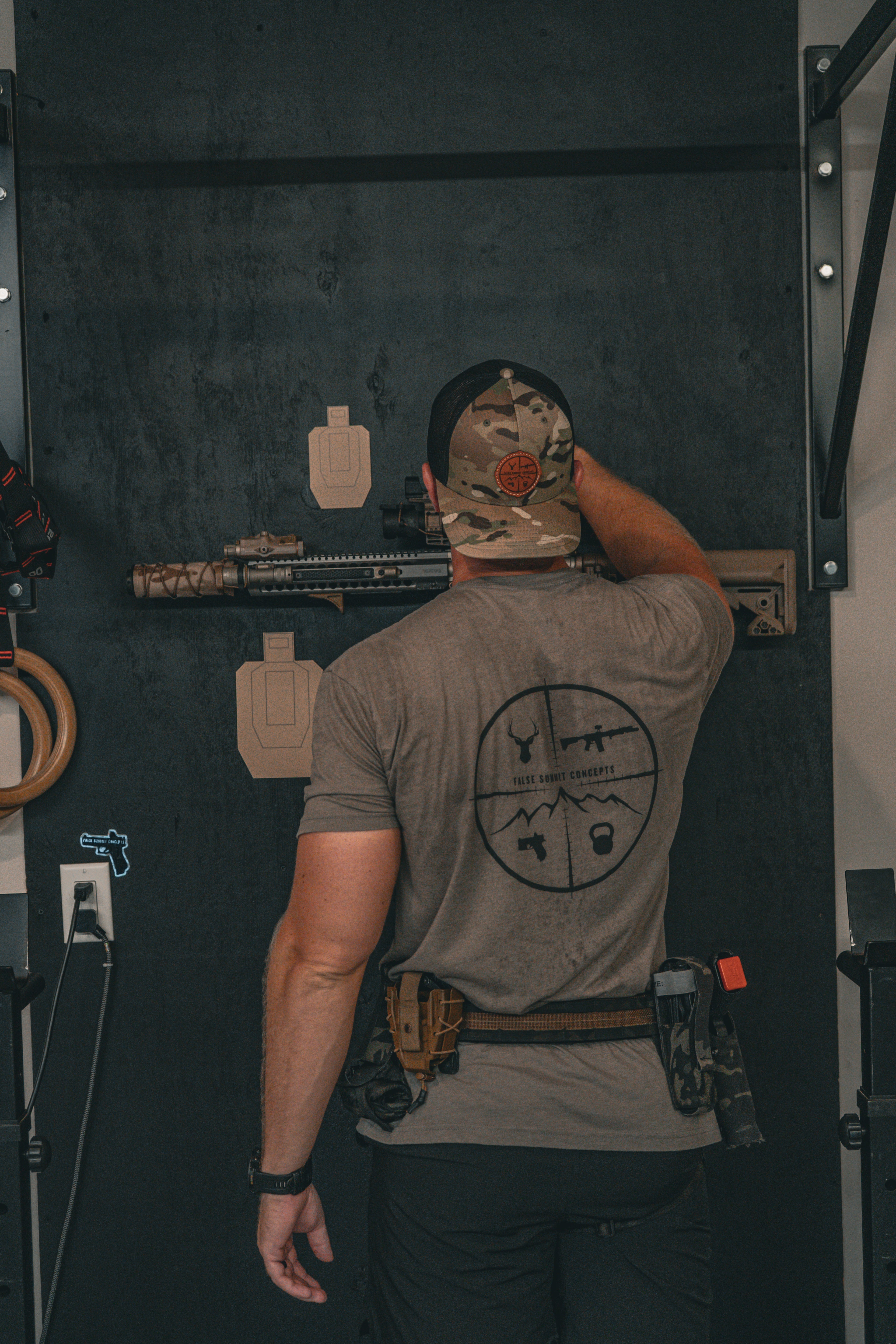 IPSC dry fire target SET