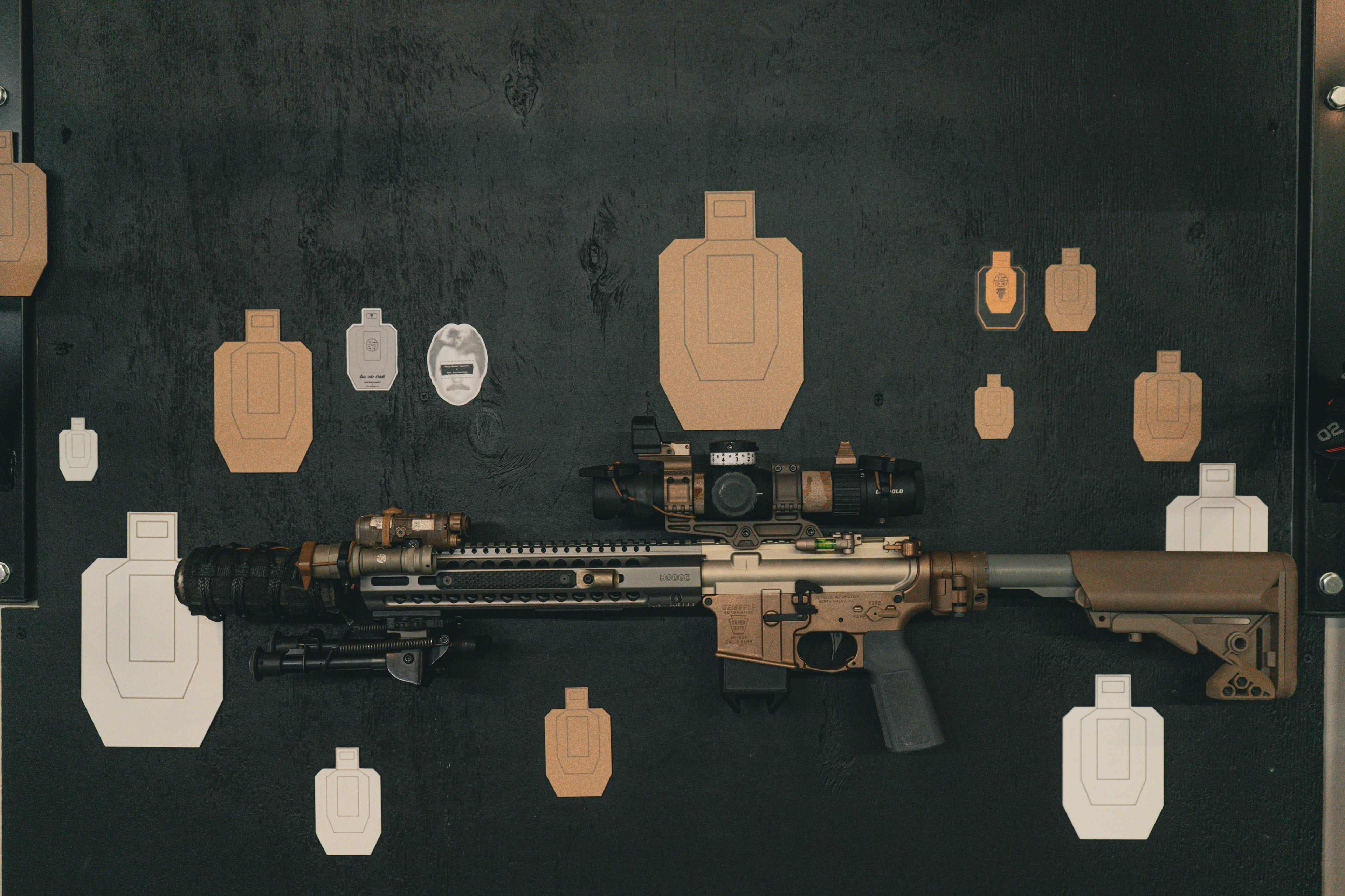 IPSC dry fire target SET