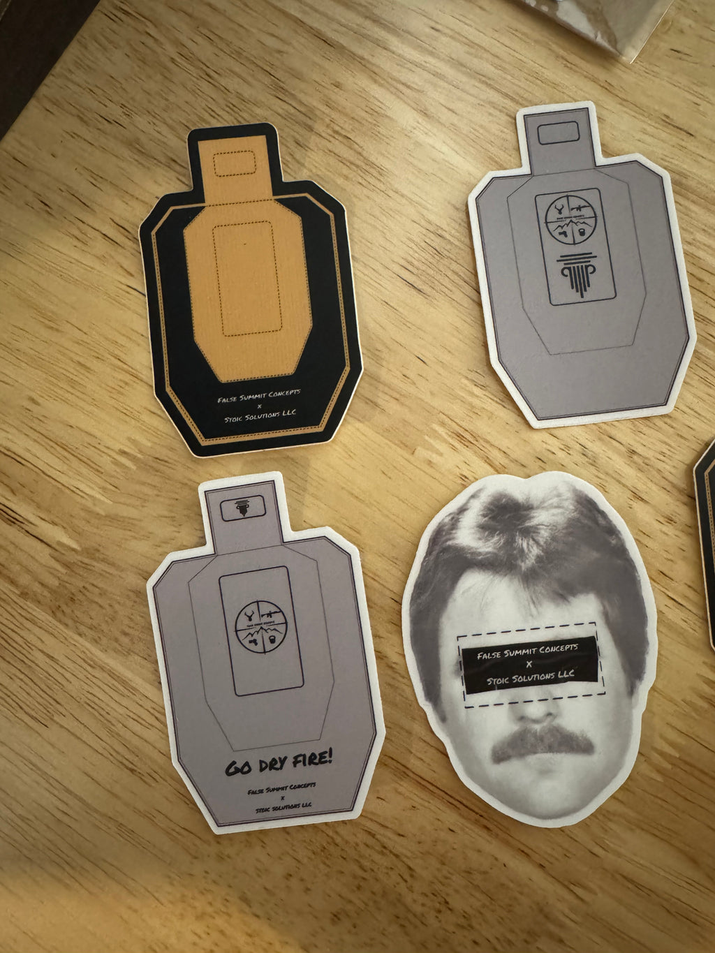 GO DRY FIRE sticker pack