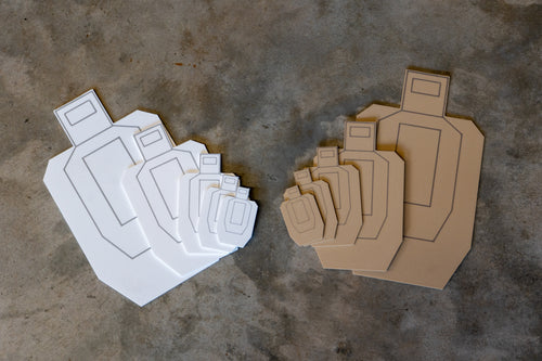 IPSC dry fire target SET