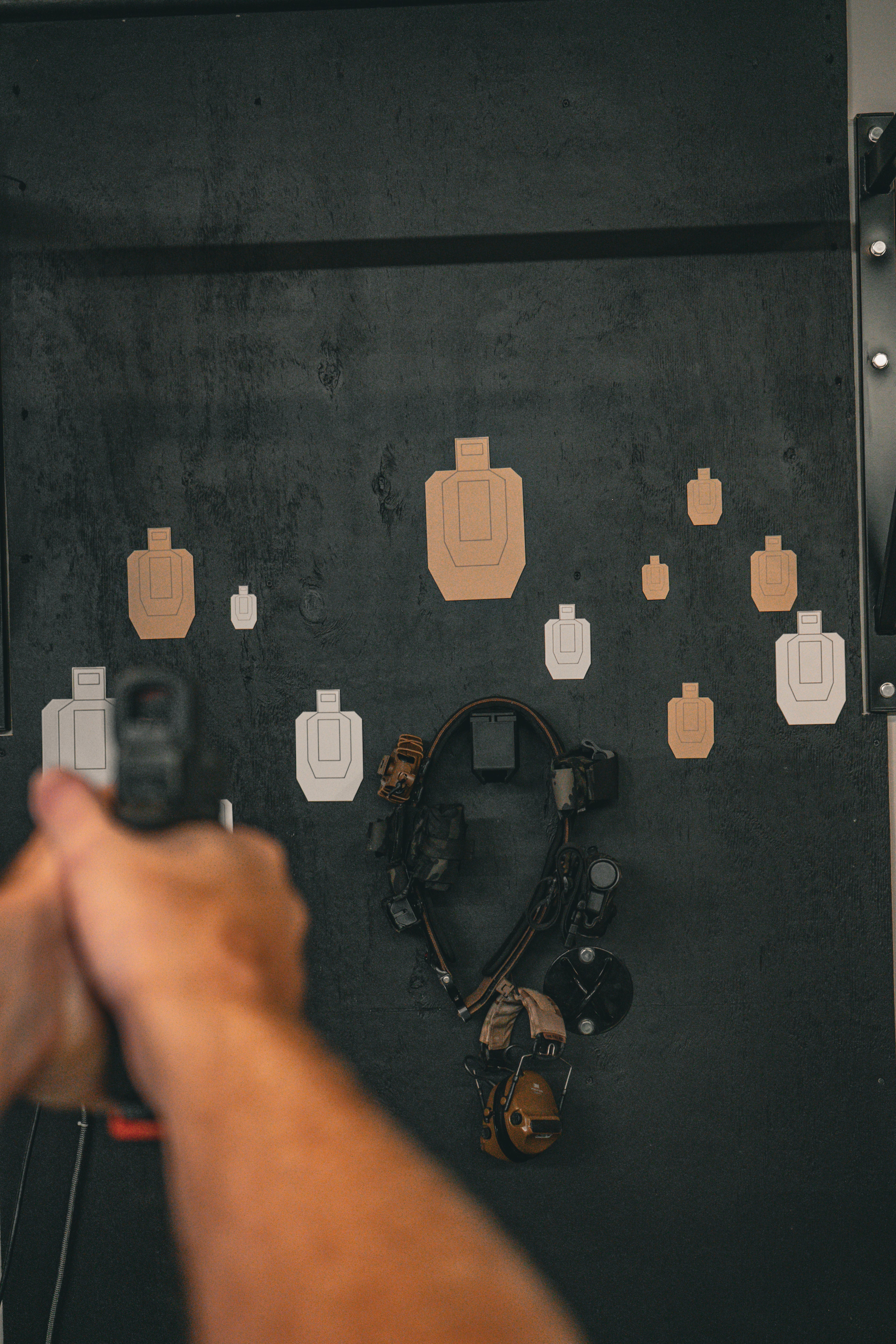 IPSC dry fire target SET