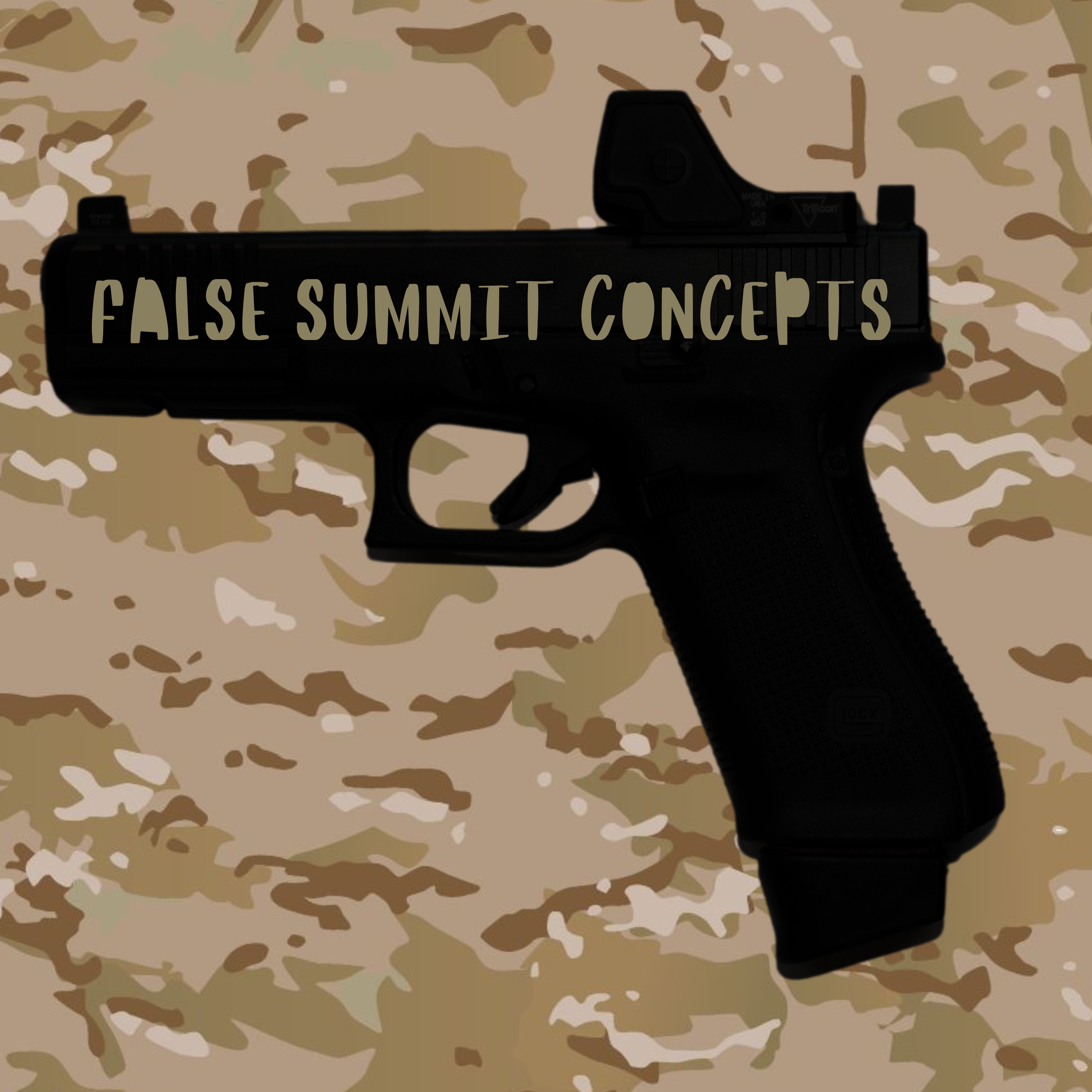 Multicam Arid/FDE sticker pack
