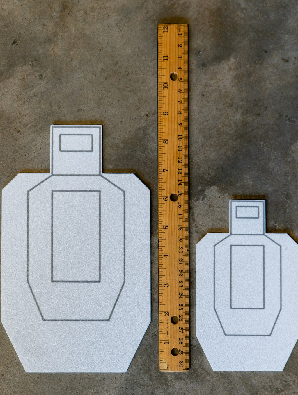 IPSC dry fire target SET