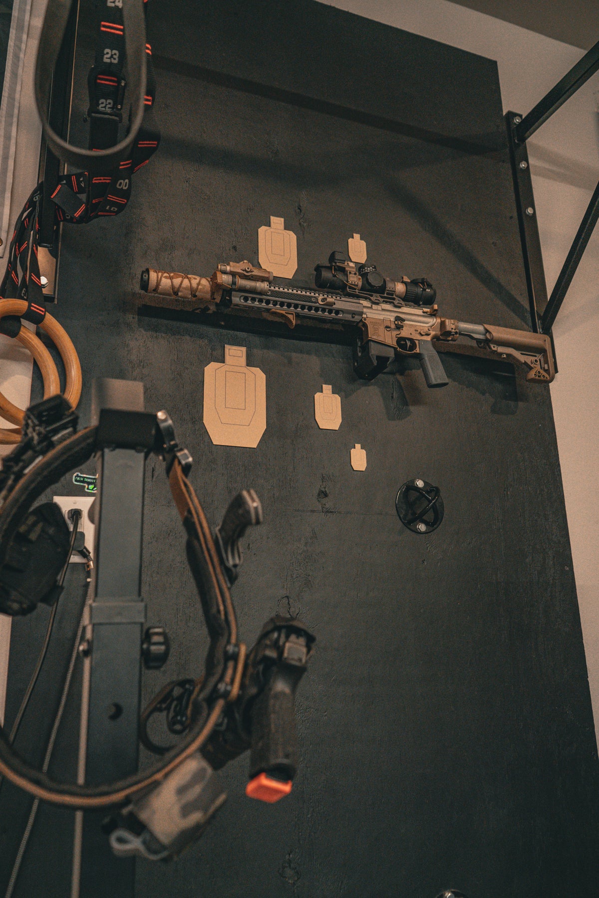IPSC dry fire target SET