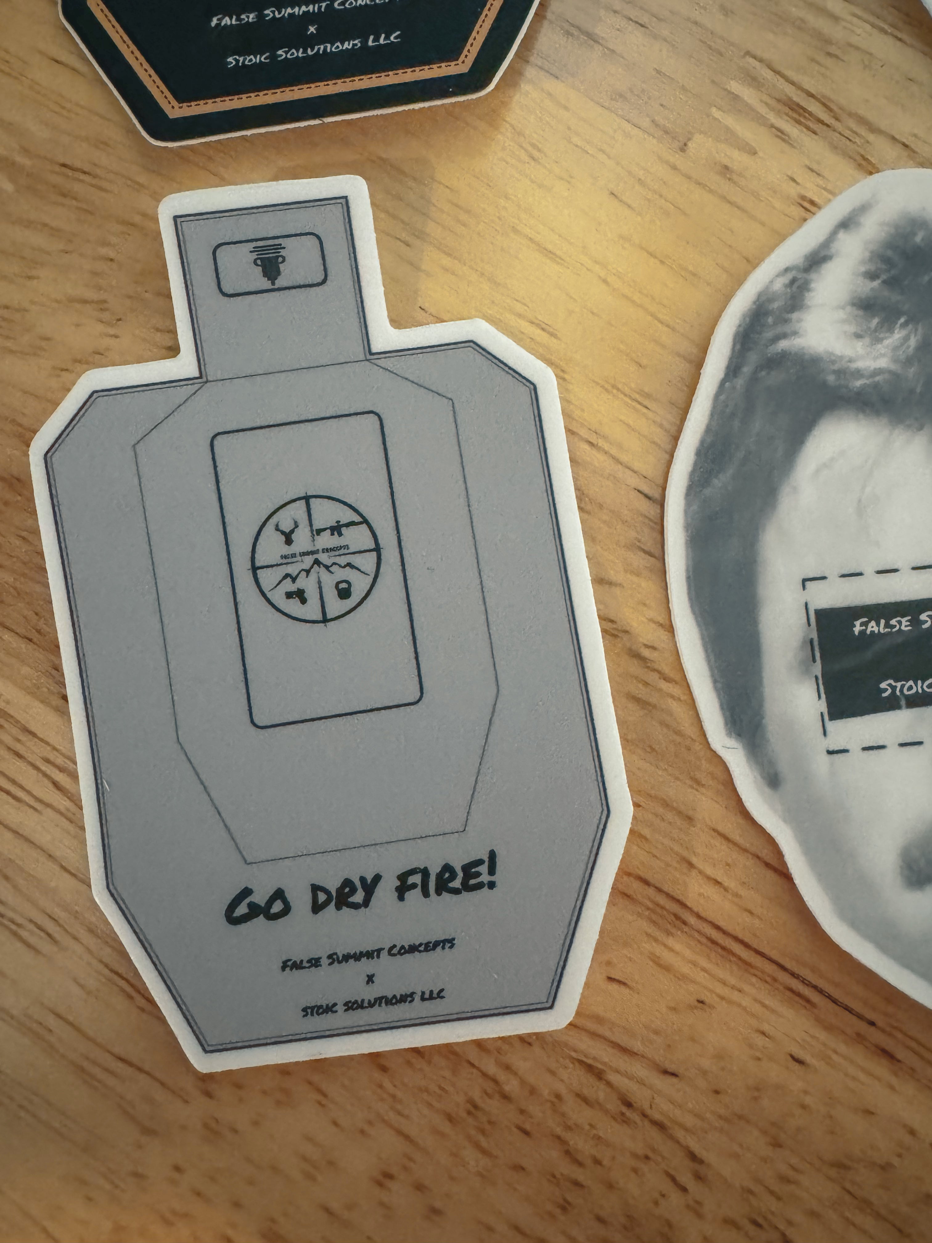 GO DRY FIRE sticker pack