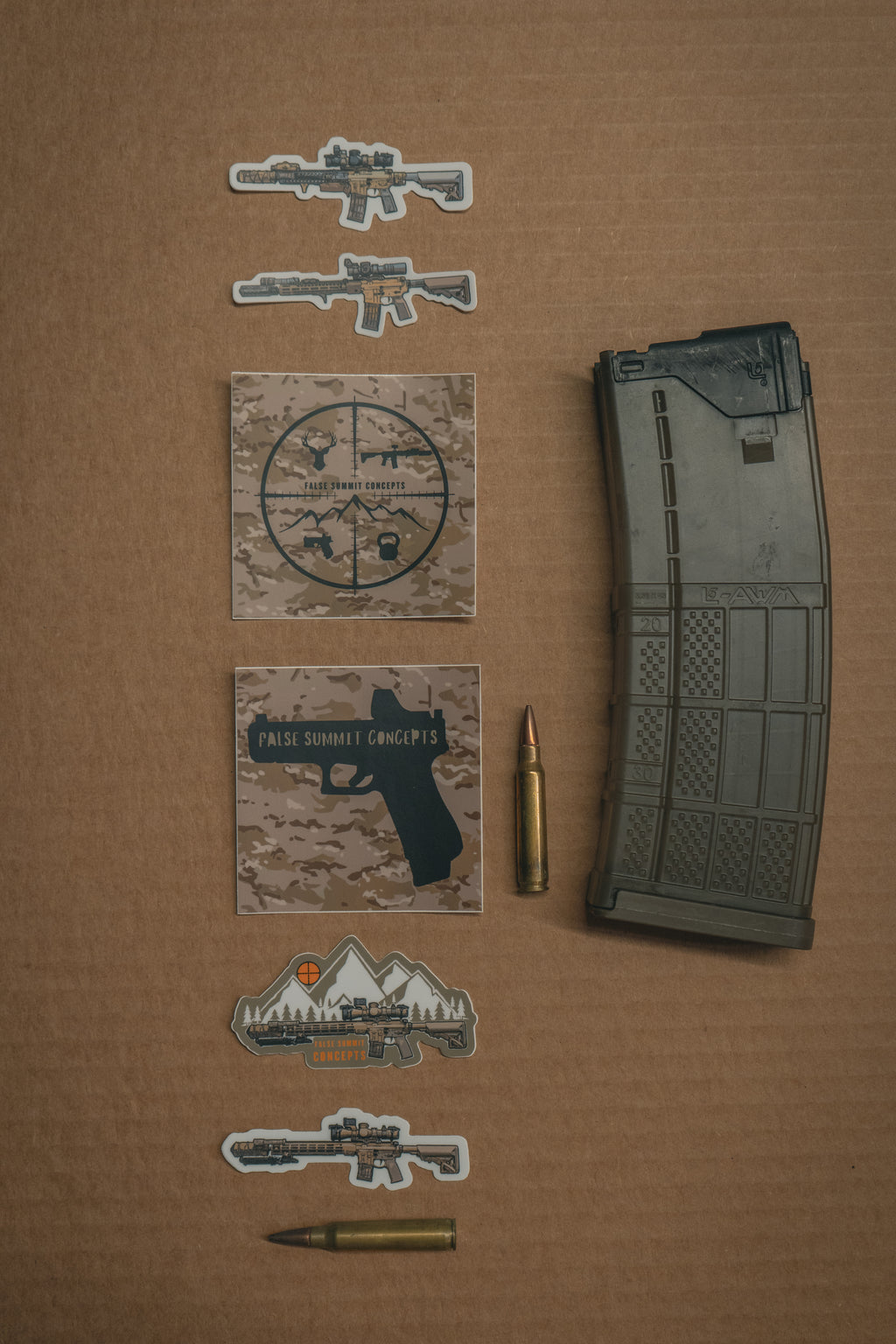 Multicam Arid/FDE sticker pack