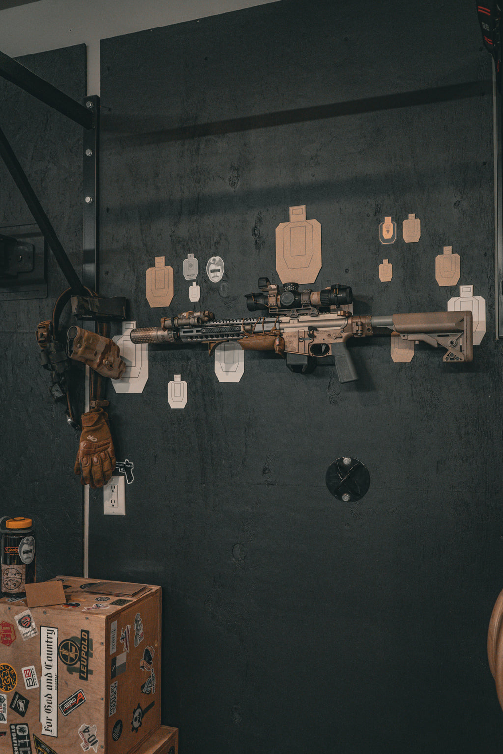 IPSC dry fire target SET