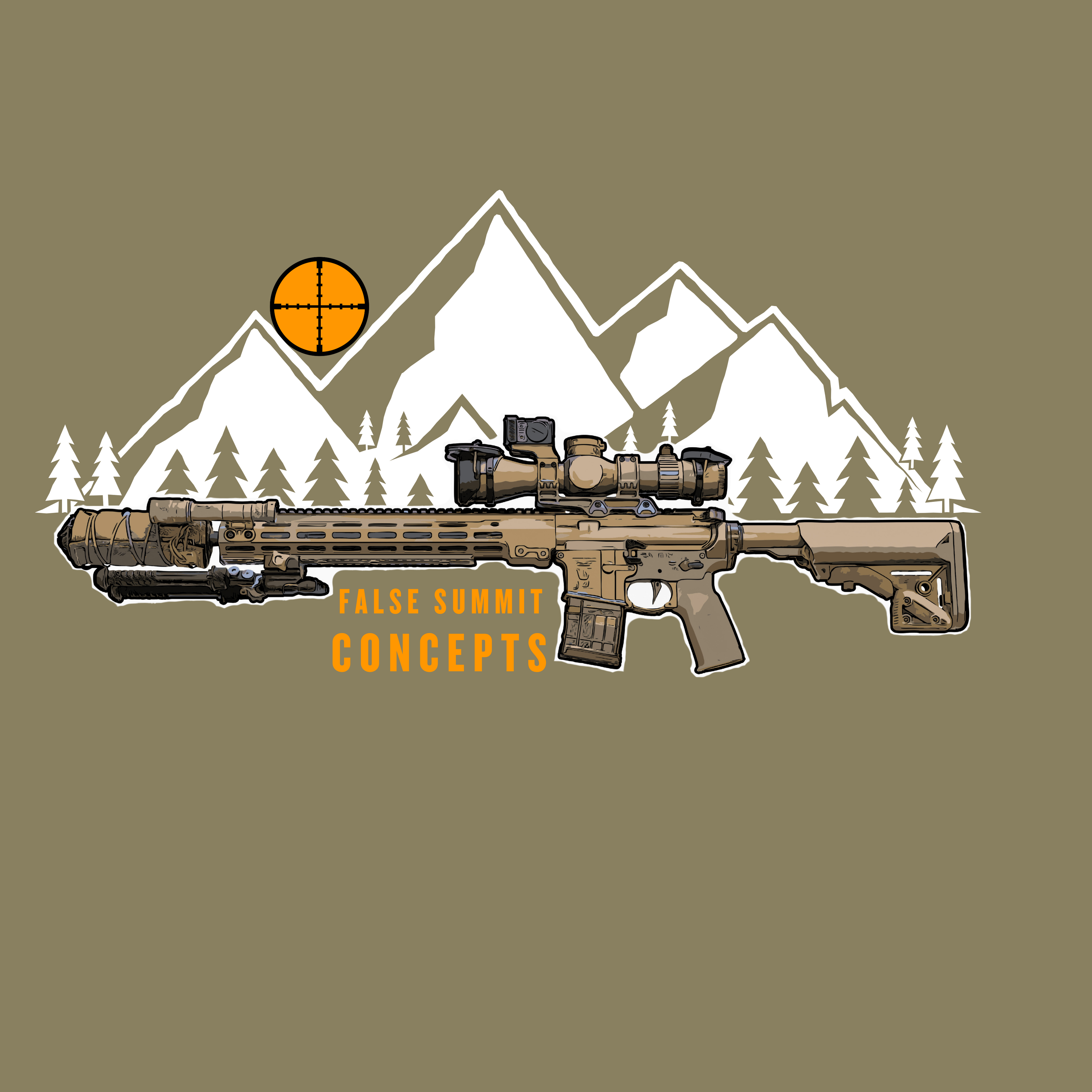 Multicam Arid/FDE sticker pack