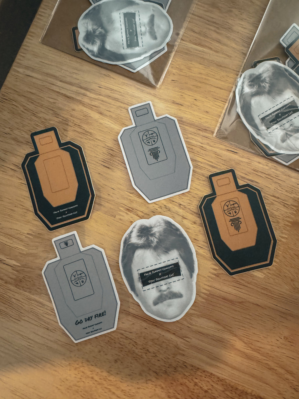 GO DRY FIRE sticker pack