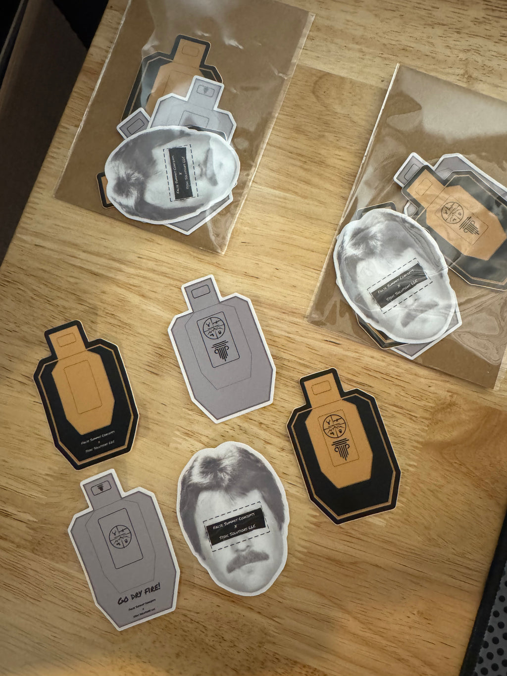GO DRY FIRE sticker pack