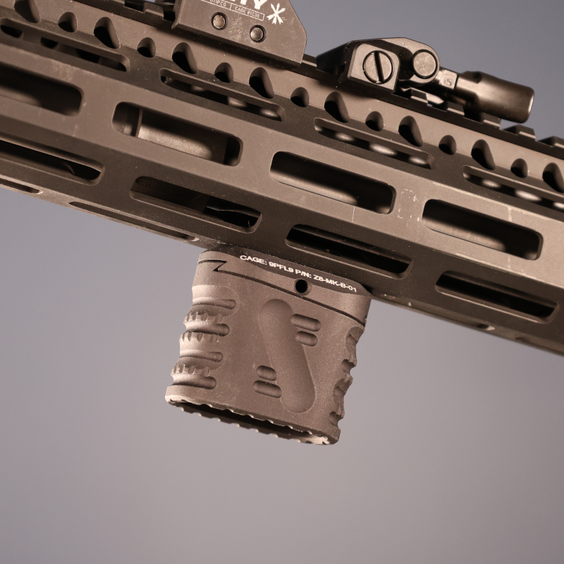 Zero-8 Multi-Angle Grip V2, Aluminum, K size, MLok Interface