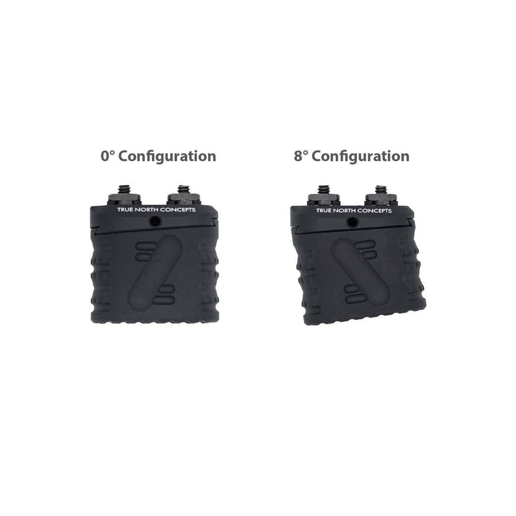 Zero-8 Multi-Angle Grip V2, Aluminum, K size, MLok Interface