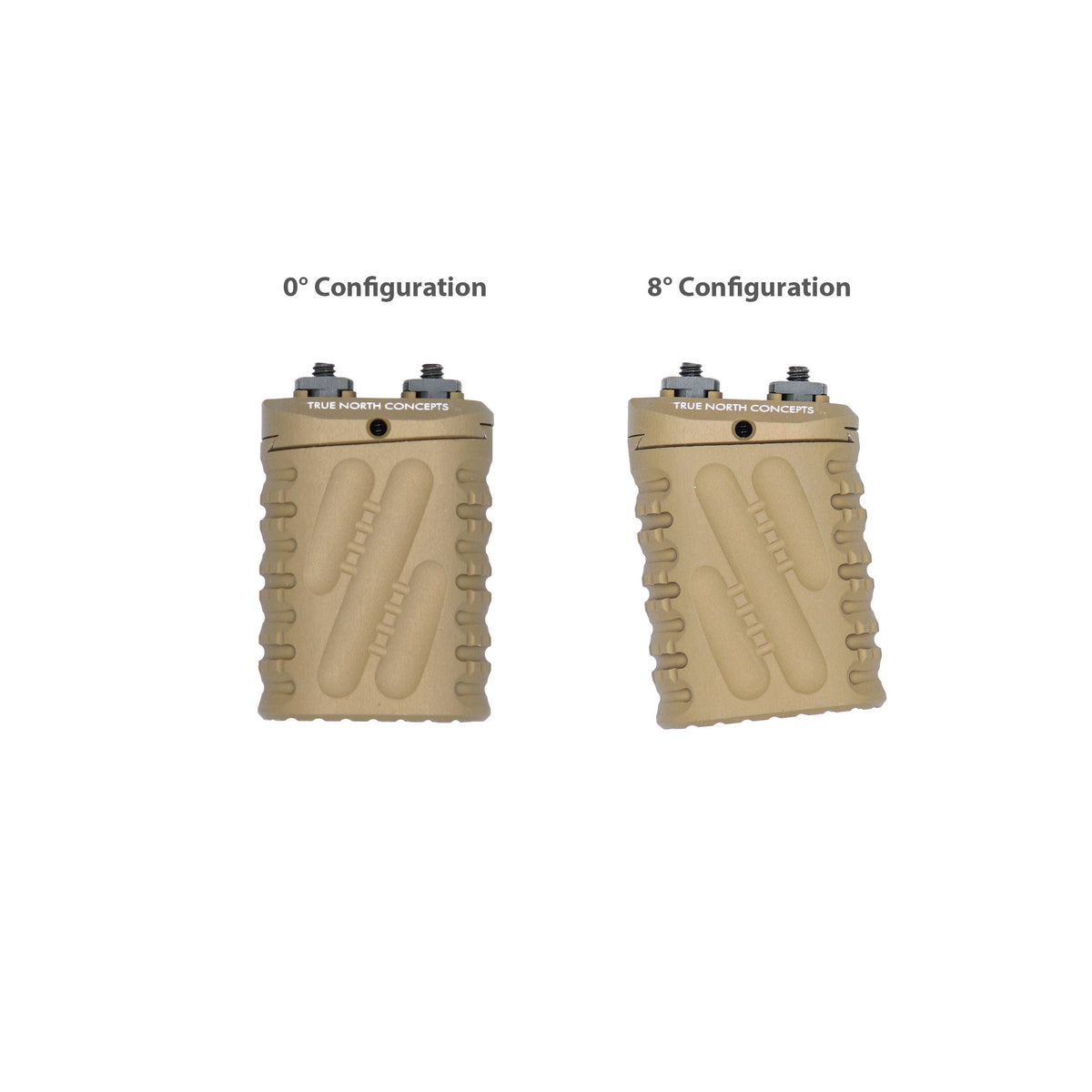 Zero-8 Multi-Angle Grip V2, Aluminum, S size, MLok Interface